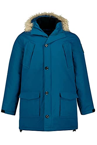 JP 1880 Męska kurtka parka, niebieska, XXL