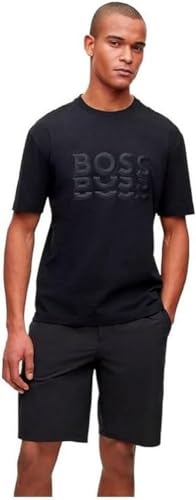BOSS T-shirt męski, czarny, M