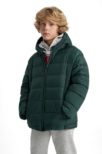 DeFacto Boy's Outer Wear Mont, khaki, 11-12 Lat