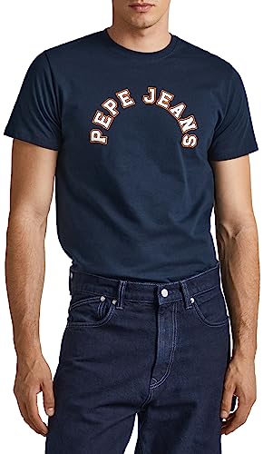 Pepe Jeans Koszulka męska Westend, Niebieski (Dulwich), L