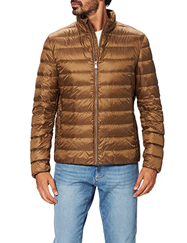 Geox Płaszcz puchowy męski M Dereck, Likier kawowy, 56