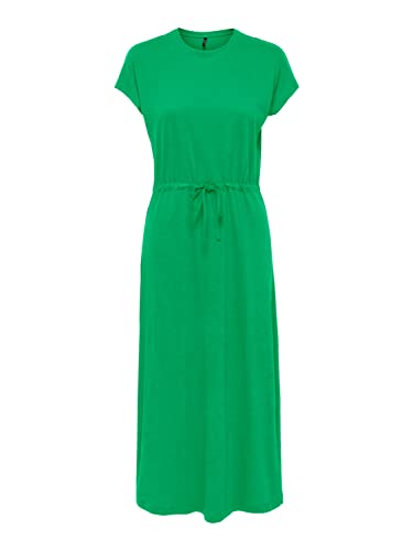 ONLY Women's ONLMAY S/S Dress Box JRS sukienka midi, Kelly Green, S, zielony (Kelly Green), S