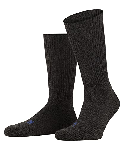 FALKE Uniseks Skarpety Walkie Ergo U SO Wełna Merynosa jednokolorowe 1 Para, Szary (Smog 3150), 44-45