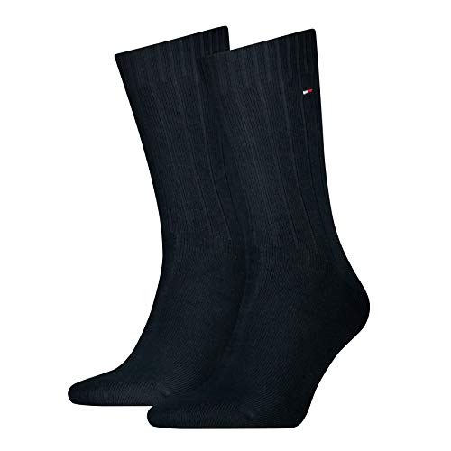 Tommy Hilfiger Skarpety męskie (2 sztuki), Blau (Dark Navy 322), 39-42 EU