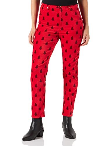 Wrangler Damskie spodnie Walker, Formula Red, 38W / 34L