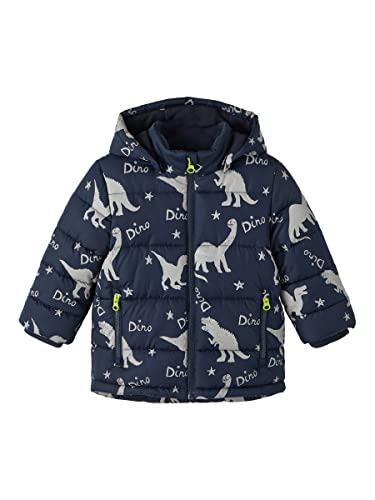 NAME IT Chłopięca kurtka odblaskowa Nmmmosan, Dark Sapphire, 104