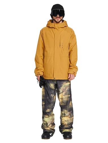 Volcom Męska kurtka Dua Ins Gore Jacket, karmelowa, XL, karmel, XL