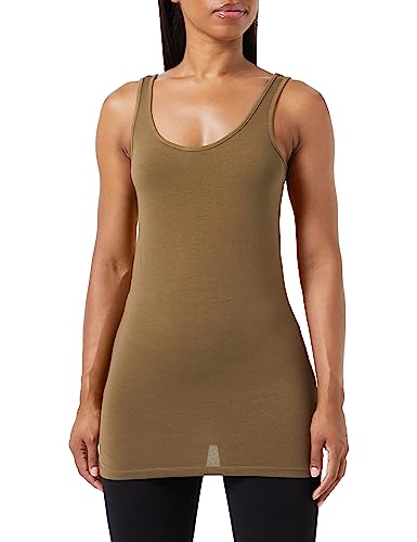 VERO MODA Vmmaxi My Soft Long Tank Top Noos Top męski Kobiety, Capers, S
