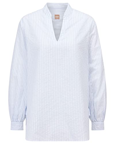 BOSS Damska bluza C_Belloto, granatowa, 36 (DE)