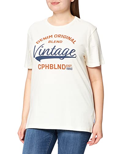 Blend T-shirt męski, 110103/Egret, XL