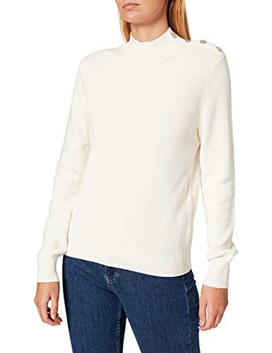 BOSS Damski sweter C_fuani, Open White118, L