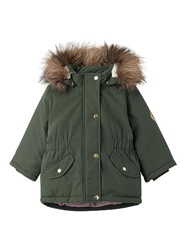 NAME IT Dziewczęca kurtka parka, Climbing Ivy., 86 cm