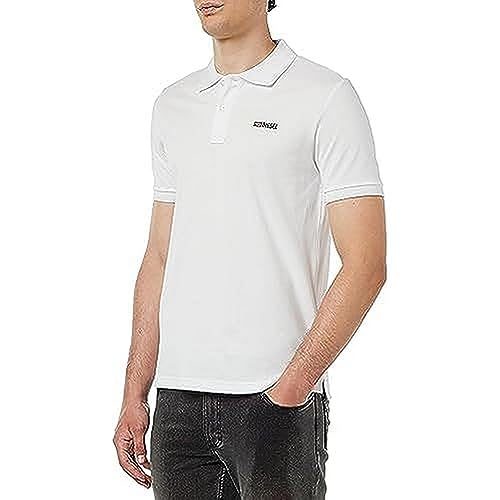 Diesel T-Smith-DIV koszulka polo Koszulka męska, Jasny biały, 3XL