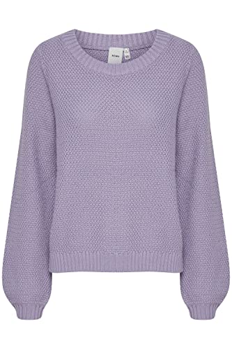 ICHI Damski sweter Ihnoelle Ls, 1738171 / Daybreak Melange, S