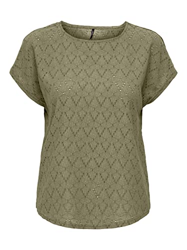 Bestseller A/S Damskie ONLDALIA S/S JRS Top, Mermaid, L, Mermaid, L