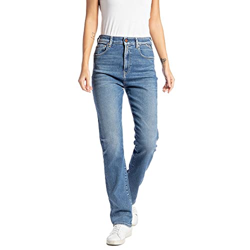Replay jeansy damskie sharljn, 009 Medium Blue, 23W / 30L