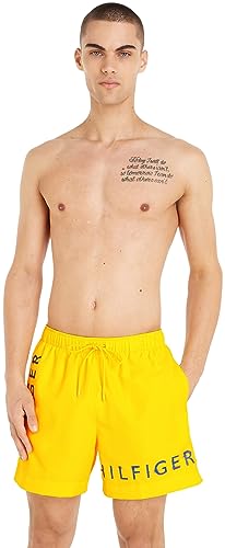 Tommy Hilfiger Męski średni sznurek, Żywy żółty, XXL
