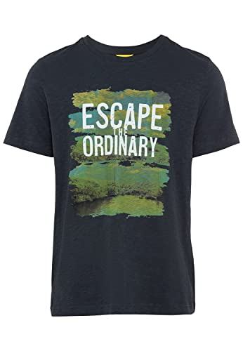 Camel Active T-Shirt Męski, Niebieski Night Blue, S