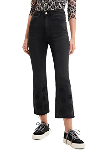 Desigual jeansy damskie, Schwarz, 42