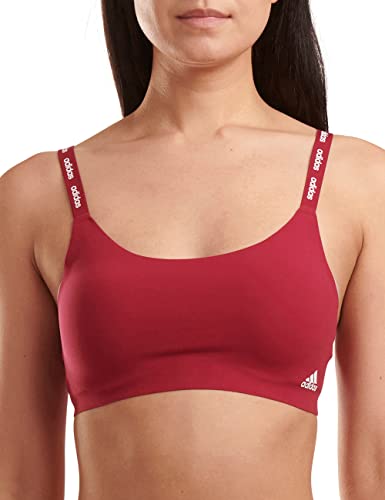 Adidas Sports Underwear Biustonosz damski Scoop Lounge, Legacy Burgundy, XS