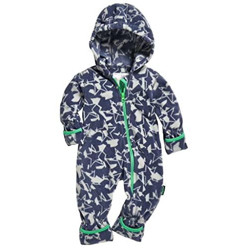Playshoes Dziecięcy kombinezon polarowy, uniseks, gwiazdki, 74, gwiazdy, 74