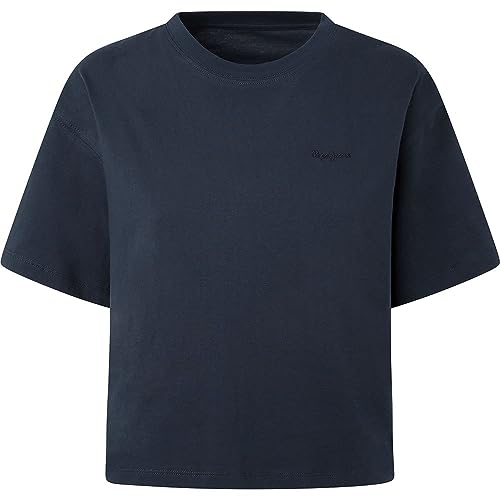 Pepe Jeans Koszulka damska Billie, Niebieski (Dulwich), XS