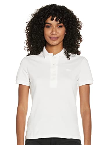 Lacoste damska koszulka polo, Blanc, 46