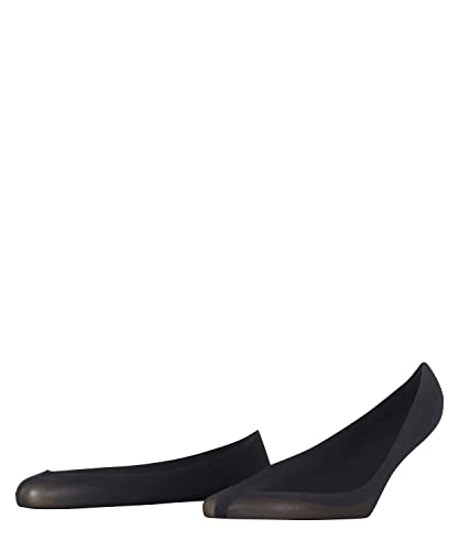 FALKE Kobiety Stopki Seamless Step W IN Bardzo Niski Krój niewidoczne jednokolorowe 1 Para, Czarny (Black 3009), 41-42