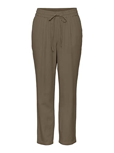 Vero Moda Damskie spodnie do kostki Vmjesmilo Ga Noos, Kapary, L