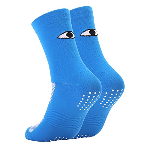 Clotth Unisex Skarpety kolarskie, kolorowe, sportowe, oddychające, dla mężczyzn i kobiet, niebieskie, M (35-39), niebieski, Medium