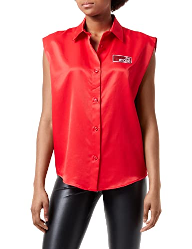 Love Moschino Koszula damska, Czerwony, 40
