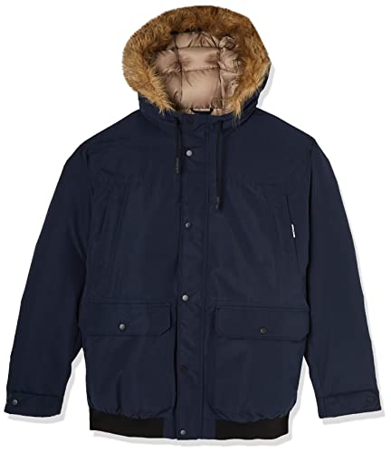 JACK&JONES PLUS Jjwinner Bomber Ps kurtka męska, granatowy blezer, 4XL