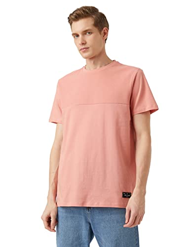 Koton Męski t-shirt oversize, Coral (402), S