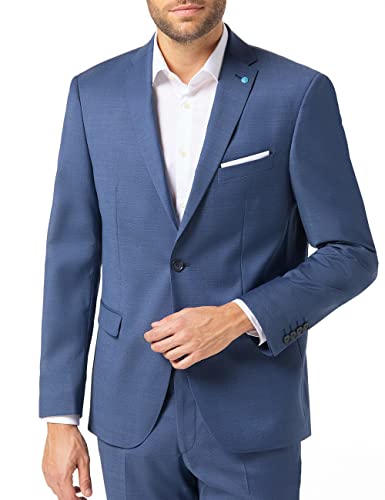 Pierre Cardin Męska marynarka Mix & Match Sakko Andre Futureflex, NIEBIESKI, 54