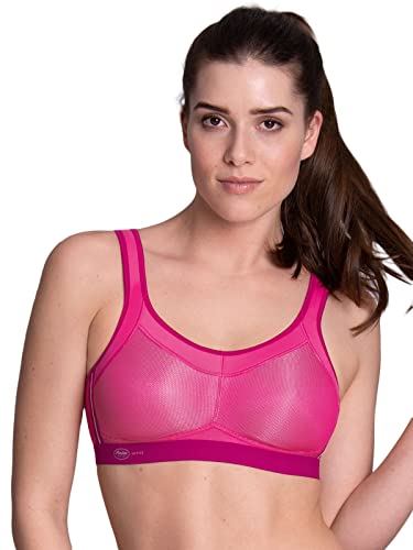 Anita - Biustonosz sportowy, Electric Pink, 80C