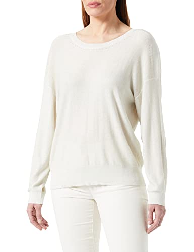Morgan damski sweter z długim rękawem MVOIX Ivory TM, Kość słoniowa, M