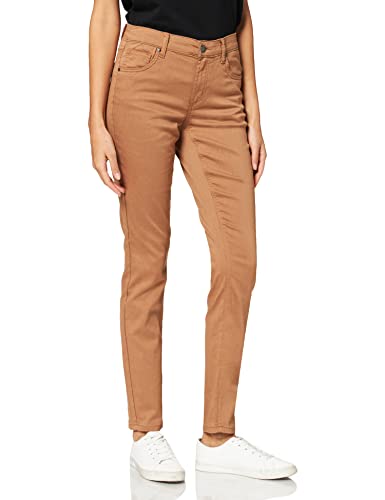 Desires Damskie spodnie jeansowe Lola ze średnim stanem, kolor, 5600 Tobacco Brown, 25W