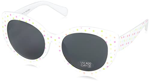 NAME IT Nmffimono okulary przeciwsłoneczne dla dziewcząt, White Alyssum, jeden rozmiar