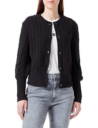 ICHI Ihpolite Ca damska kurtka z dzianiny, 194008/Black, L