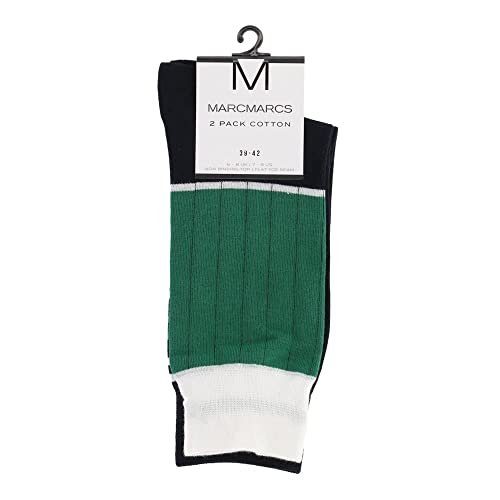MARCMARCS Skarpety męskie (2 sztuki), morski, 43-46 EU