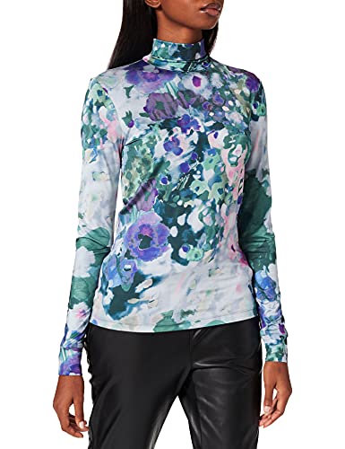 Desigual T-shirt damski Ts_Inaya, niebieski, L