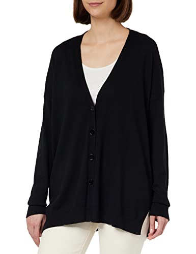 United Colors of Benetton Damski kardigan M/L 103cd601o kurtka z dzianiny, czerwony 3t5, L, czerwony 3t5, L