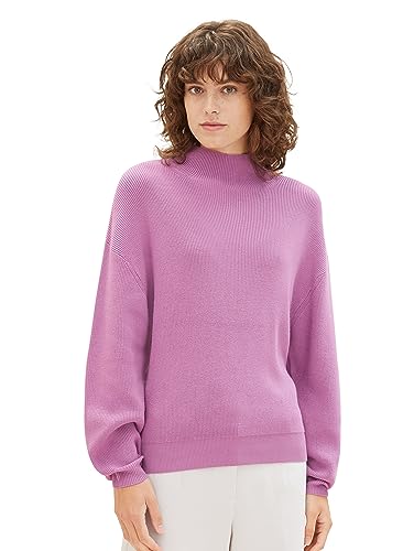 TOM TAILOR Sweter damski, 33830 - Mauvy Plum, M