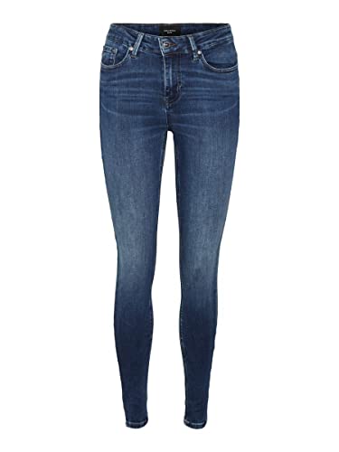 bestseller a/s damskie spodnie jeansowe, niebieski (Dark Blue Denim), (M) W / 34L