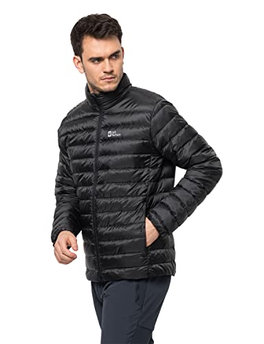 Jack Wolfskin Męska kurtka Pack & Go, czarna, L