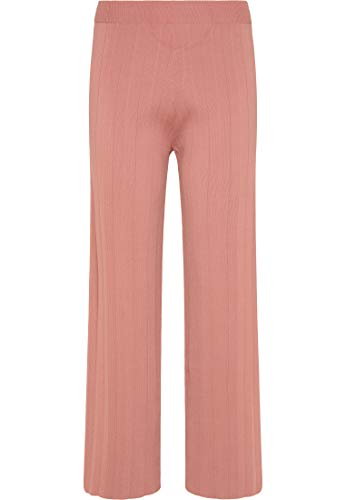 Abrel Damskie spodnie z dzianiny 81232230, ciemnoróżowe, M/L, ciemnoróżowy, M-L