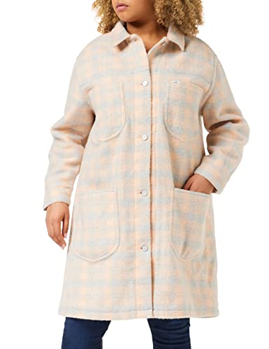 Lee Damski płaszcz wydłużony Chore Buzz-l55jct68 kurtka, brzoskwiniowy buzzz, XL
