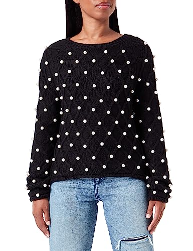 ocy Sweter damski 82733534, czarny, L, czarny, L