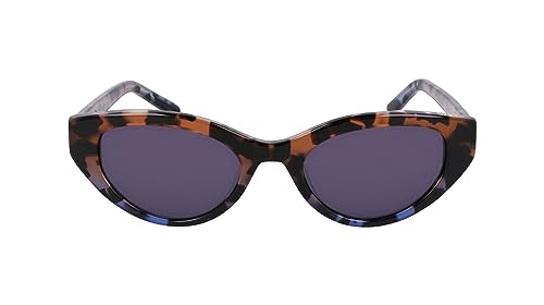DKNY Damskie okulary przeciwsłoneczne DK548S, Mocha/Blue Tort Gradient, jeden rozmiar, Mokka/niebieski gradient, Rozmiar uniwersalny