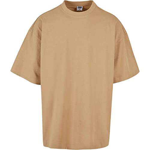 Urban Classics Męski t-shirt z motywem Huge Tee, beżowy (Unionbei), 5XL